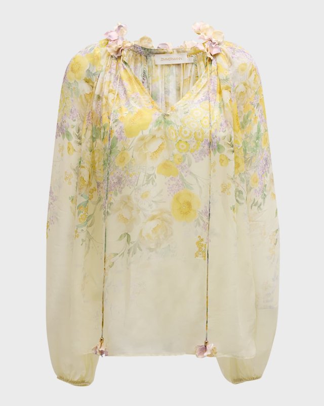 Harmony Floral Billow Blouse